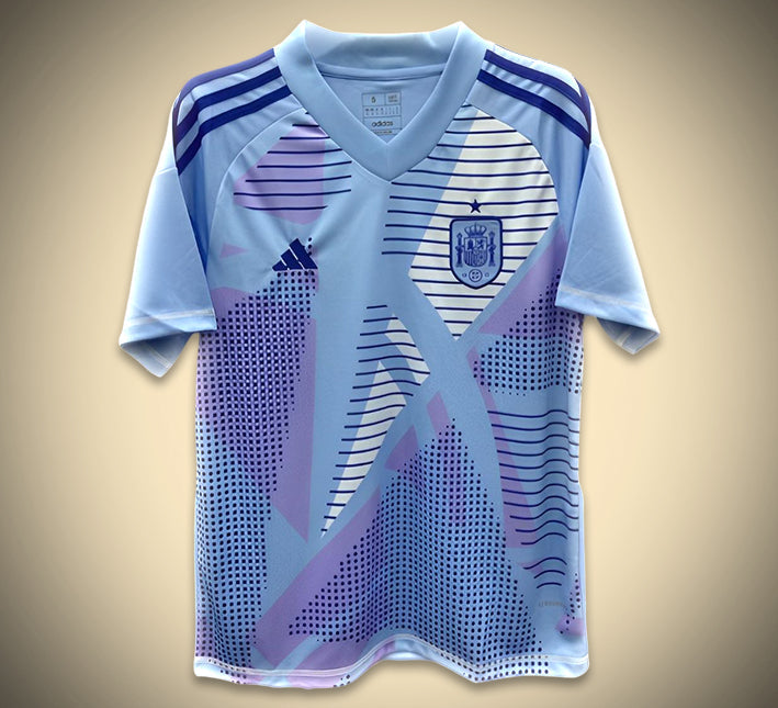 maillot-gardien-espagne-bleu-2024 Maglia Portiere Spagna Blu 2024