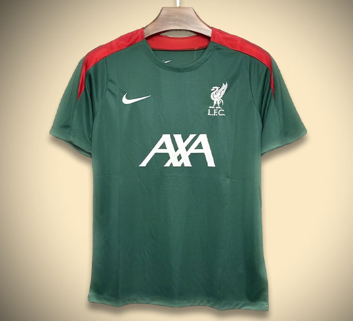 maillot-liverpool-entrainement-vert-2425 Maglia Liverpool Allenamento Verde 2425