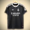 Maglia Real Madrid Edizione Portiere Nero 2025-2026 vista frontale
