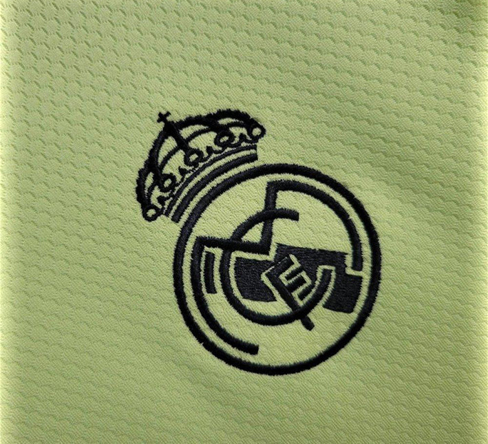 Maglia Real Madrid Portiere Edizione Verde 2024-2025 dettaglio tessuto