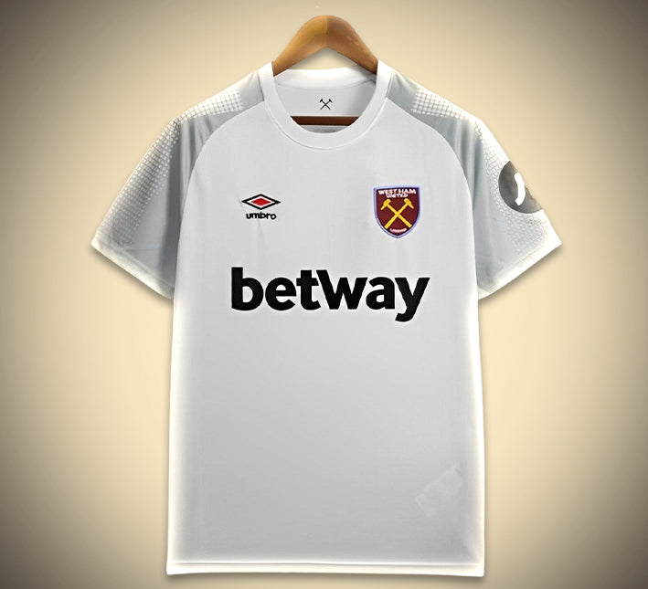 Maglia West Ham Away 2024-2025 vista frontale
