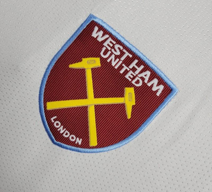 Maglia West Ham Away 2024-2025 vista laterale