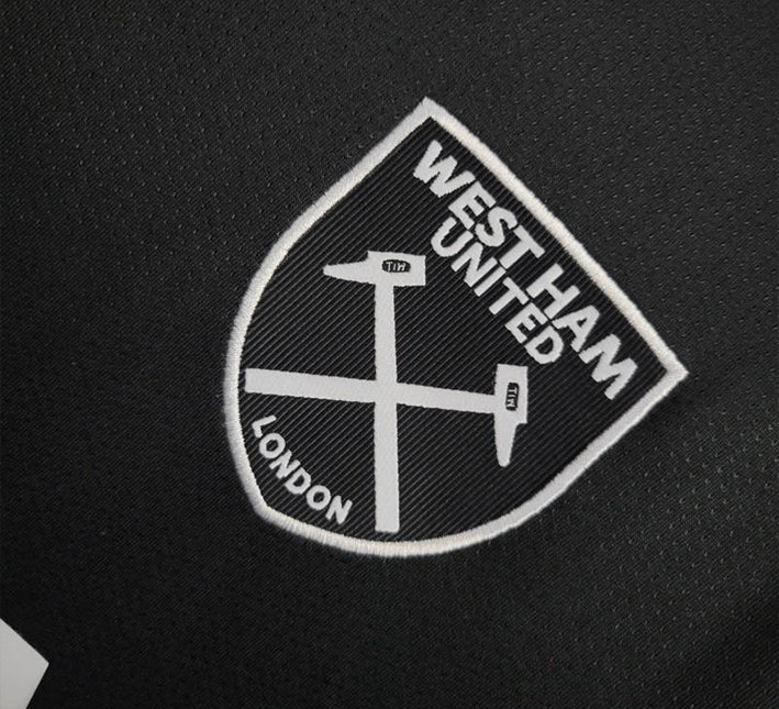 Maglia West Ham Third 2024-2025 dettaglio tessuto