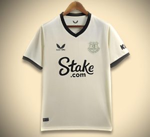 maillot-everton-exterieur-blanc-2425 Maglia Everton Away Bianca 2425