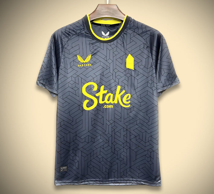 Maglia Everton nera per tifoso collezione Away 2024 2025