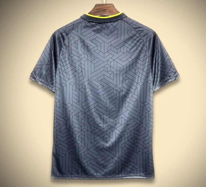 Divisa da calcio Everton nera maglia away 2024 2025