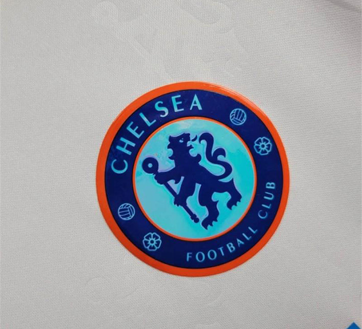 Tunica da calcio Chelsea bianca per partite in trasferta