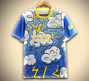 tenue-supporter-manchester-city-maillot-concept-collector Divisa supporter Manchester City maglia concept collector