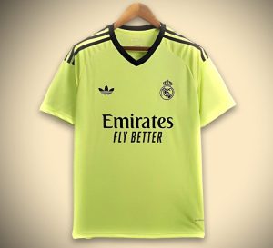 Maglia Real Madrid Portiere Edizione Verde 2024-2025 vista frontale