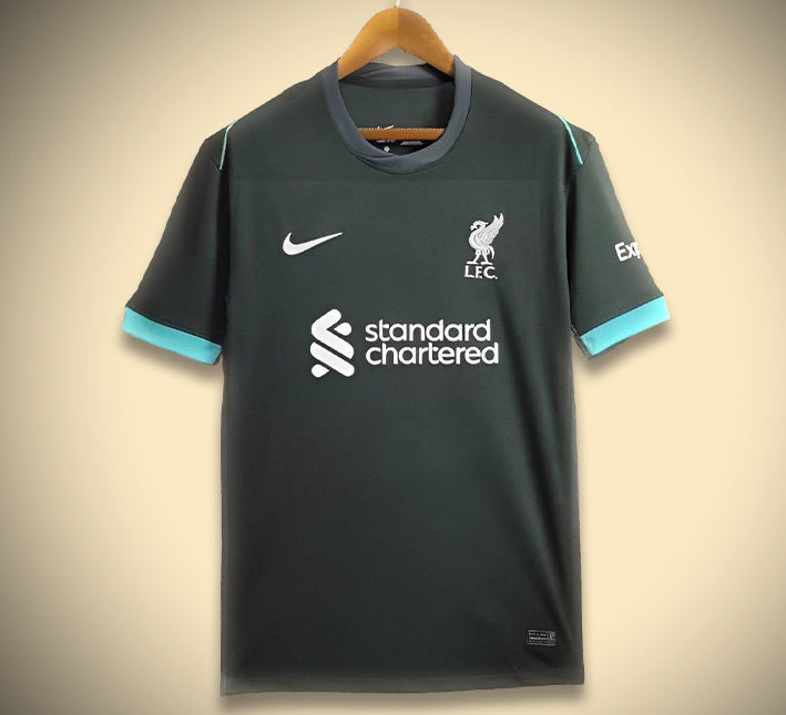 Maglia da calcio Liverpool divisa da trasferta per tifoso dei Reds