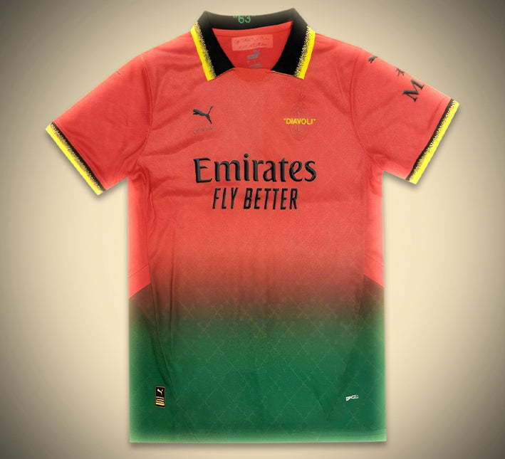 Maillot Concept AC Milan Édition Off White Rouge 2526