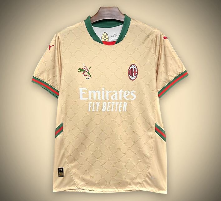 maillot-concept-ac-milan-edition-gucci-or-2425 Maglia Concept AC Milan Edizione Gucci Oro 2425