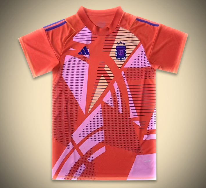 maglia portiere Argentina rossa Mondiale tessuto traspirante maniche lunghe