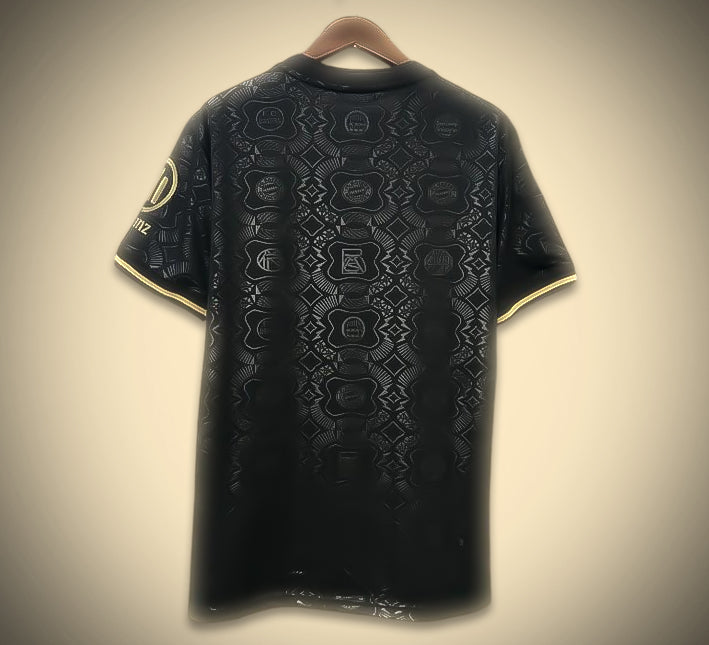Tunique football Bayern Munich noire collector 125e anniversaire style concept