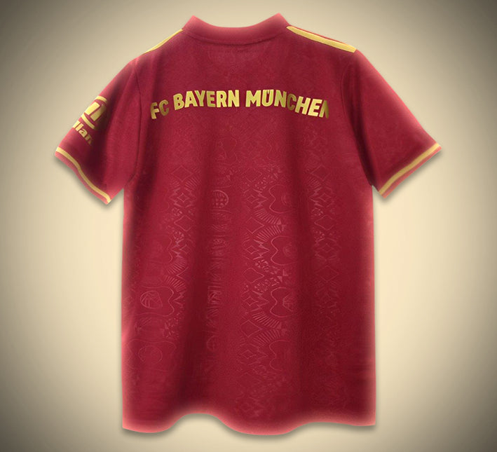 Maglia concept rossa Bayern Monaco edizione anniversario 125 anni stagione 2425