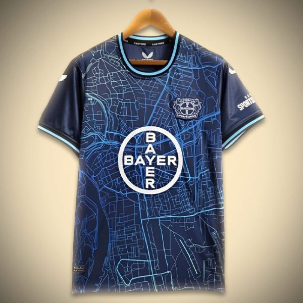 Maglia Concept Bayern 04 Leverkusen Edizione Blu 2024-2025