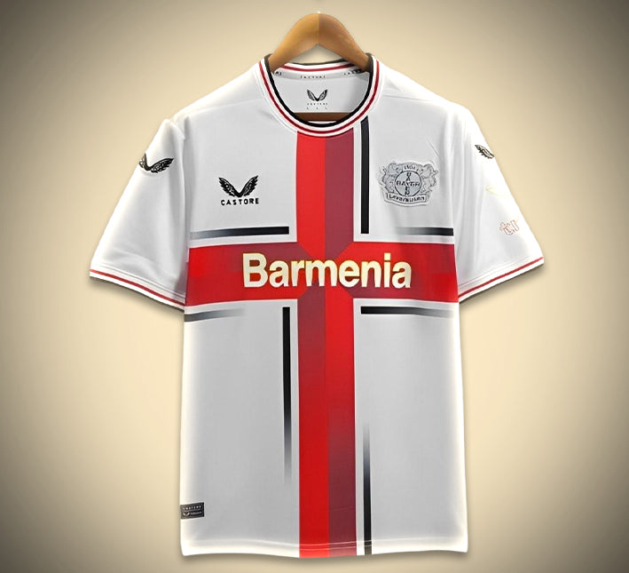 Maglia Bayern Leverkusen Away Bianca 2425