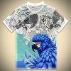 Maglia da calcio concept Brasile edizione pappagallo stagione ventiquattro ottantacinque