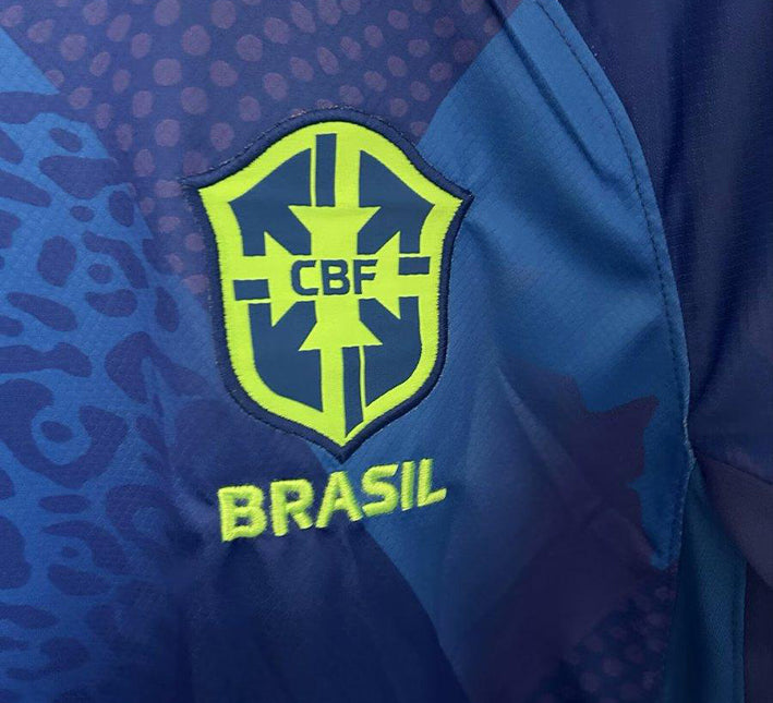 Tenuta Brasiliana di calcio maglia away per tifoso della Seleção