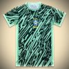 maillot-de-gardien-du-bresil-third-saison-2024-2025-tenue-de-football-jaune-et-vert maglia da portiere del Brasile third stagione 2024 2025 tenuta di calcio gialla e verde