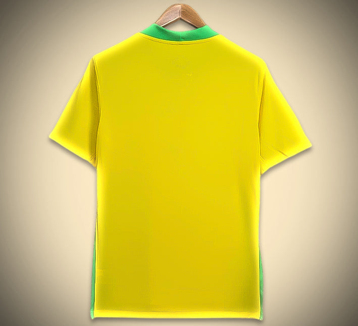 tenue-officielle-bresil-domicile-design-concept-pour-supporter-football Tenuta ufficiale Brasile home design concept per tifoso calcio