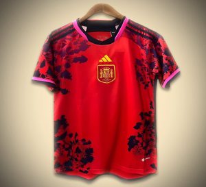 Maillot Concept Espagne Édition Rouge 2024 vue de face