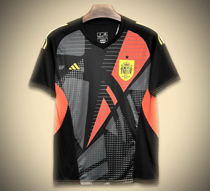 Maglia Spagna Portiere Nero 2024