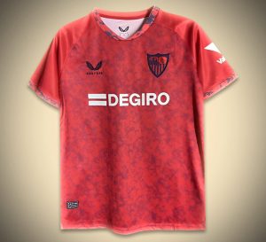 maillot-fc-seville-exterieur-rouge-2425 Maglia FC Siviglia Away Rosso 2425