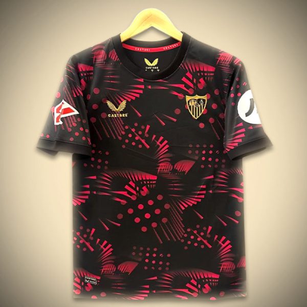 Maglia FC Siviglia Away Nero 2024-2025