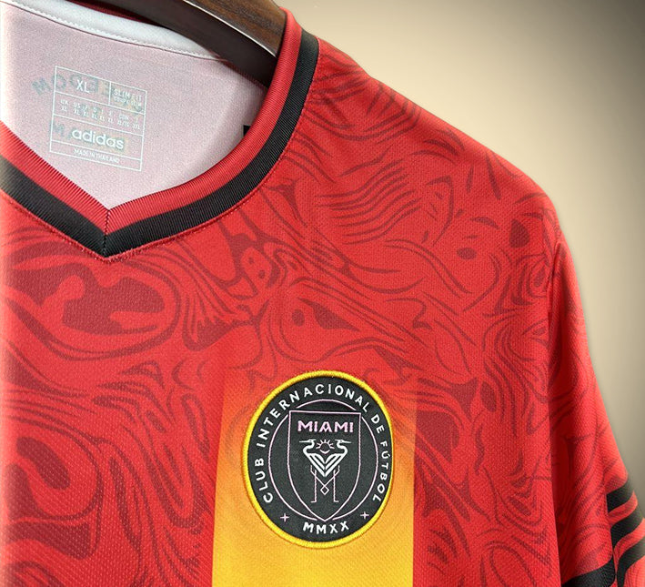 Maglia da calcio Inter Miami CF arancione concept stagione 2024 2025