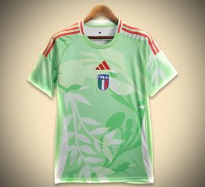 maillot-italie-exterieur-vert-2425 Maglia Italia Away Verde 2425