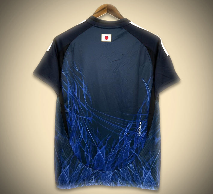 Maglia ufficiale squadra del Giappone Y 3 bianca tenuta Home
