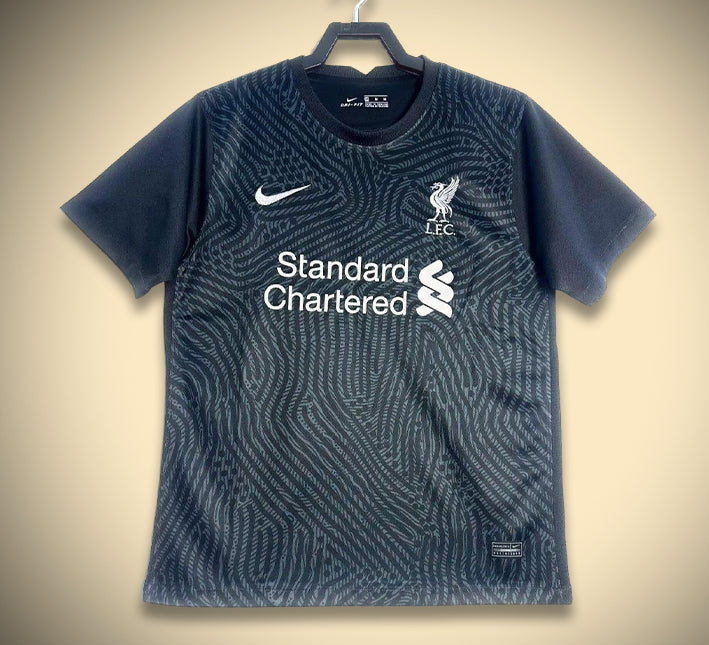 Tenuta da portiere Liverpool rossa con stemma del club