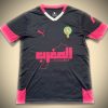 maillot concept Maroc édition noir et rose saison 2025 2026 tenue de football