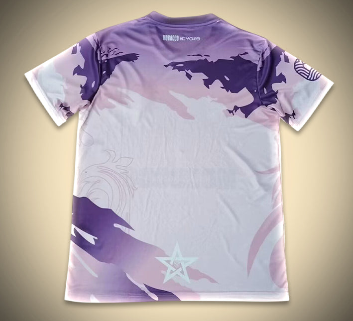 maillot-concept-maroc-violet-edition-2526-tenue-de-football-supporter maglia concept marocco viola edizione 2526 tenuta da calcio supporter