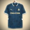 Maillot Olympique Marseille Extérieur 2024-2025 vue de face