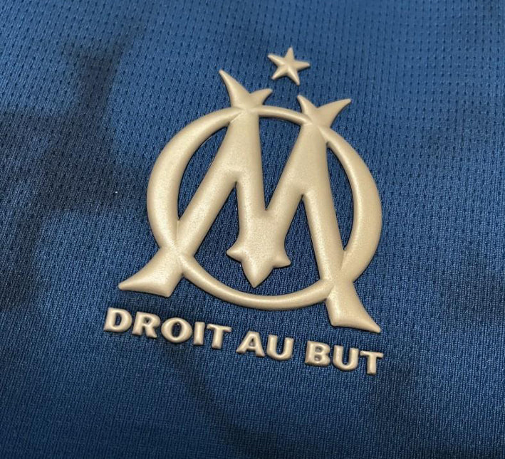 Maillot Olympique Marseille Extérieur 2024-2025 vue de profil