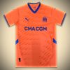 Maglia Olympique Marseille 3ª 2024-2025 vista frontale