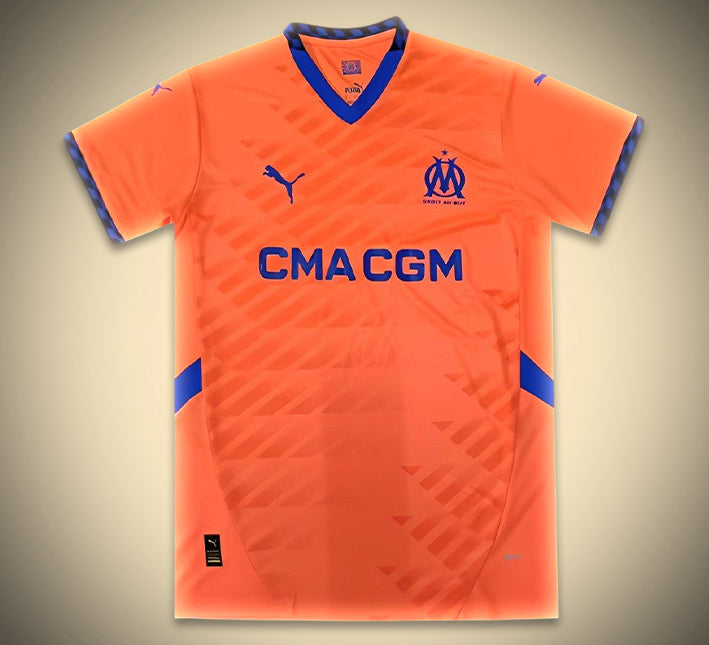 Maglia Olympique Marseille 3ª 2024-2025 vista frontale