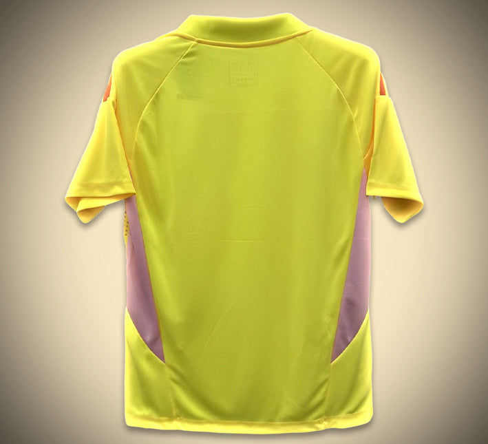 Maglia portiere Messico giallo stagione duemilaventiquattro