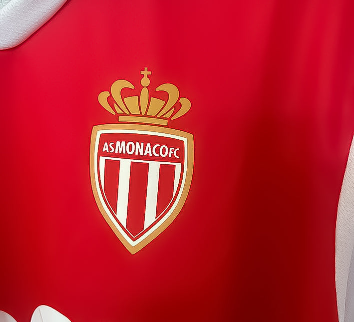 maillot-domicile-as-monaco-saison-2425 maglia home AS Monaco stagione 2425
