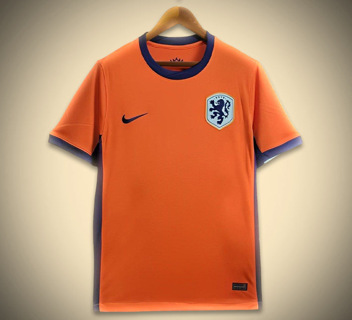 Maglia Paesi Bassi Home 2024-2025 vista frontale