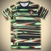 Maglia Portogallo Pre-Partita Strisce 2024-2025 vista frontale