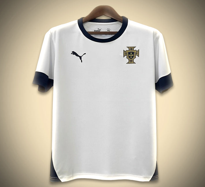 maillotportugalconceptblanc-1.jpg Maglia Portogallo Allenamento Bianco 2024-2025 vista frontale