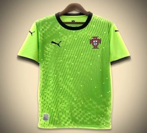 maillotportugalvert-1.jpg Maglia Portogallo Portiere Verde 2024-2025 vista frontale