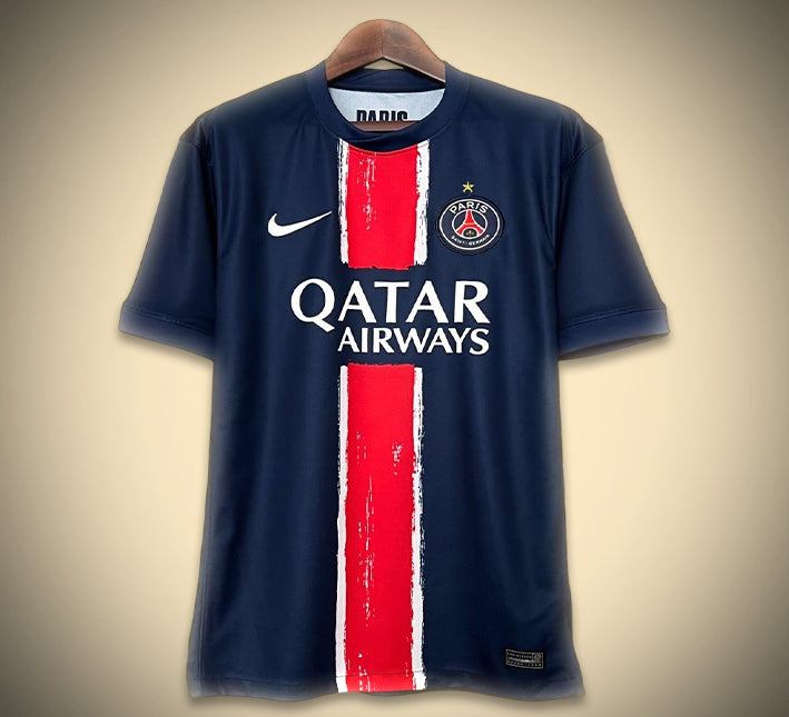 Maillot Paris Saint-Germain Domicile 1 Étoile 2024-2025 vue de face