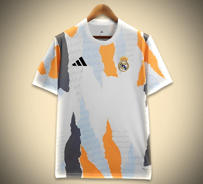 Maglia Real Madrid Pre-Partita 2024-2025 vista frontale