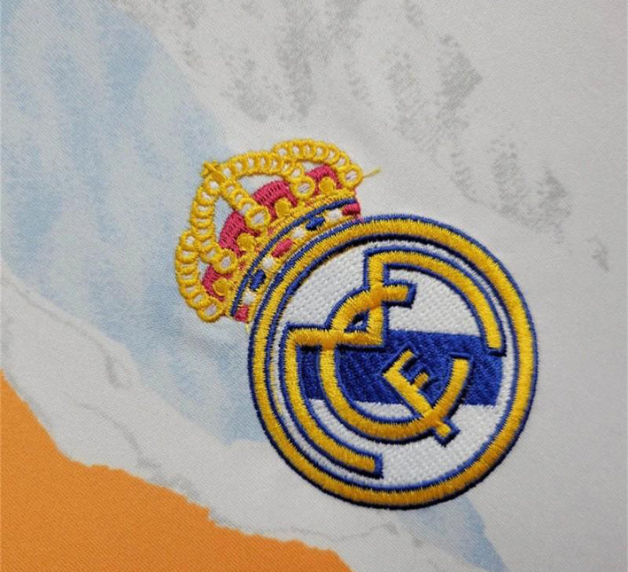 Maglia Real Madrid Pre-Partita 2024-2025 dettaglio tessuto