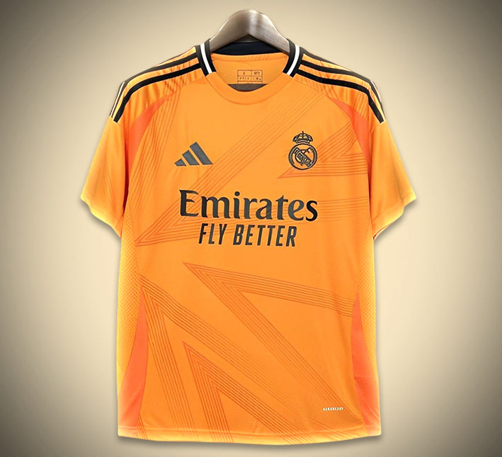 maillotrealmadridexterieurorange-1.jpg Maglia Real Madrid Away 2024-2025 vista frontale