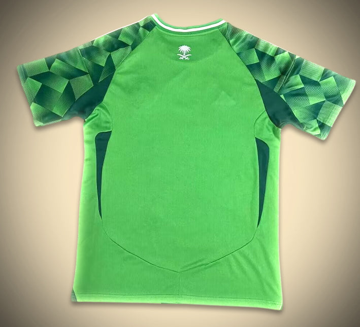 Maglia Arabia Saudita Home 2024-2025 vista di profilo